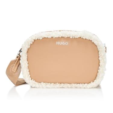 Imagem de HUGO Bolsa tiracolo Bel Teddy, Creme de manteiga, Small