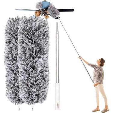 Imagem de Espanador telescópico extensível até 2.80 metros microfibra teto persi