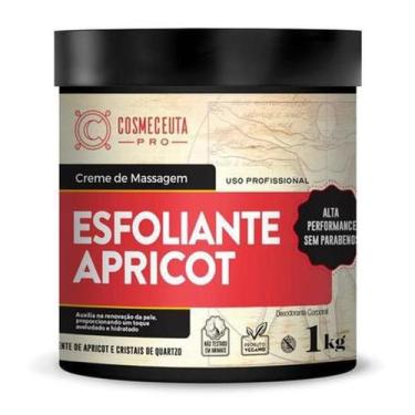 Imagem de Creme desodorante de massagem esfoliante apricot 1kg cosmeceuta