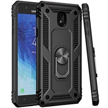 Imagem de Zoeirc Capa para Galaxy J3 2018/J3 Star/J3 Achieve/para Galaxy Express/Amp Prime 3, J3 Orbit/J3 Aura/Sol 3, capa magnética para celular para Samsung J3 2018 (preto)