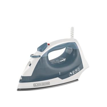Imagem de BLACK+DECKER Ferro Compacto Easy Steam Para Roupas, Desligamento Automático, Placa Antiaderente, Leve, 1200 Watts