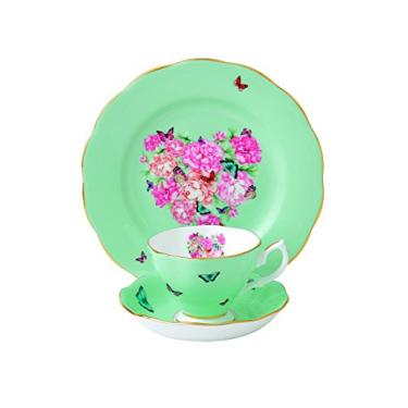 Imagem de Conjunto de 3 peças Miranda Kerr For Royal Albert Blessings (xícara de chá, pires e prato de 20 cm)