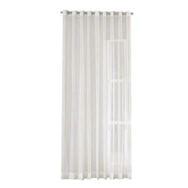 Imagem de Cortina De Gaze Uma Folha Linho Premium Voil Flame 2,00m x 2,60m Para 