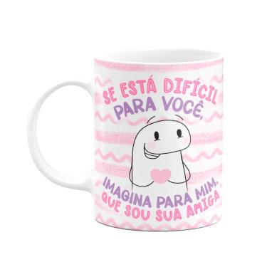 Imagem de Caneca Flork Amigas - Se está difícil pra você