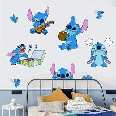 Imagem de Adesivo De Parede Stitch Mod06 - Lojinha Da Luc Adesivos