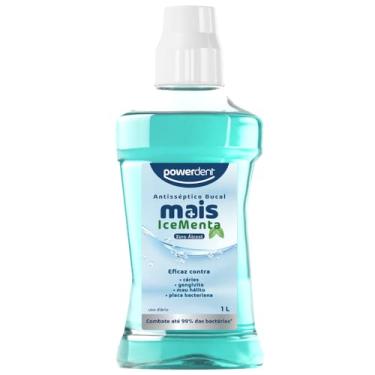 Imagem de ANTISSEPTICO BUCAL POWERDENT MAIS ICE MENTA 1L ZERO ALCOOL