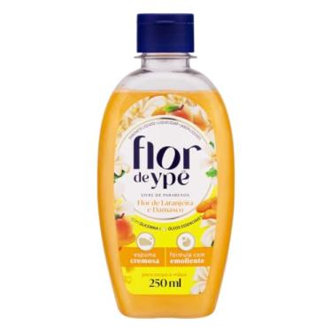 Imagem de Flor de Ypê Sabonete Líquido, Flor de Laranjeira e Damasco, 250ml (Squeeze)