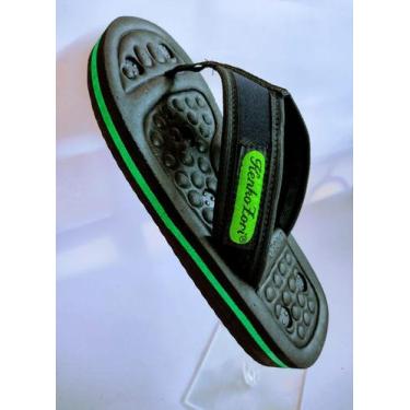 Imagem de Chinelo de dedo magnético - KenkoZori , Verde, 39