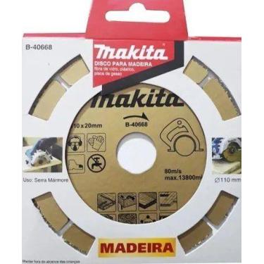 Imagem de Disco De Serra Mármore P/ Cortar Madeira B-40668 Makita