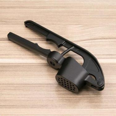 Imagem de Espremedor de Alho para Cozinha Weck Plus Alumínio Preto