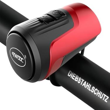 Imagem de kimairy Campainha Elétrica Para Bicicleta Kimairy, Alarme Antirroubo De 125 Db, Buzina Alta Adultos Com 1 Modo Som, Bateria Recarregável Usb, À Prova D'Água, Mtb/Bmx/Scooter/Ciclismo Estrada