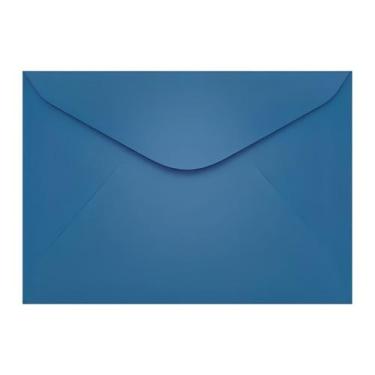 Imagem de Envelope Visita 72x108 com 100 Azul Royal Grécia Scrity