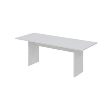 Imagem de Mesa de Jantar 200x80x74cm 2,5cm com 2 Banco Essence - Metalig