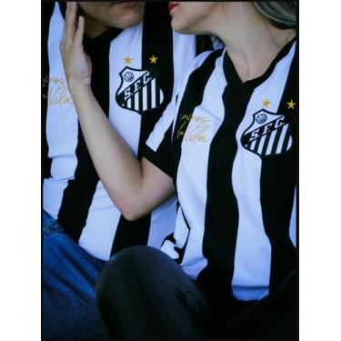 Imagem de Camisa Santos Listrada Retrô 1978 Licenciado e Oficial Meninos da Vila