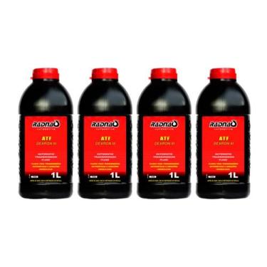 Imagem de Kit 4 óleo câmbio automático hidráulica atf dexron 3 radnaq - 000188