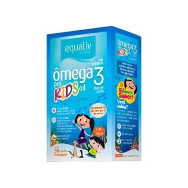 Imagem de Ômega 3 Infantil Pro Kids 30 Cápsulas Mastigáveis Equaliv