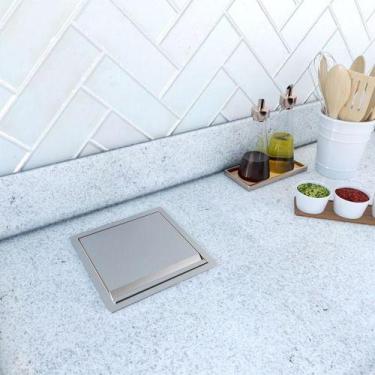 Imagem de Cesto De Lixo Embutir Cozinha Granito 5 Litros Liquidacao - CASINOX, A