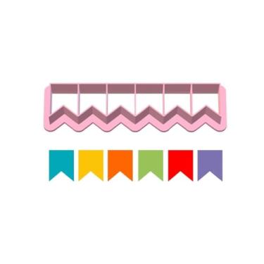 Imagem de Cortador de Bandeirinha para Festa Junina, Molde para Decoração