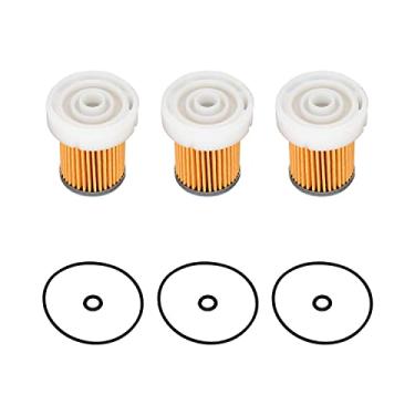 Imagem de Disenparts Filtro De Combustível 6A320-59930 6A320-58830 Compatível Com Kubota B1410 B1610 B2301Hsd B2320Hsd L2501D L2501F L2501H M5640Su Rtv900G Rtv900W Mahindra 2216 2415 2516 O-Ring 6A320-59950 6