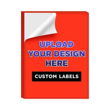 Imagem de Etiquetas: S, impressão superfina, cor de néon brilhante personalizada