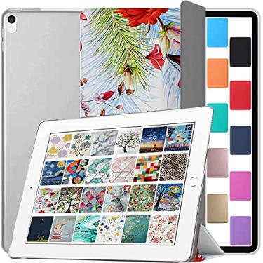 Imagem de DuraSafe Cases Capa traseira transparente para iPad Pro 12.9 2 Gen A1670 MQDC2LL/A MQDD2LL/A MQDA2LL/A A1671 MP6H2LL/A MP6J2LL/A MP6G2LL/A MPL02LL/A MPL12LL/A A1821 MQEF2LL/A MQED2LL/A - Pássaros e