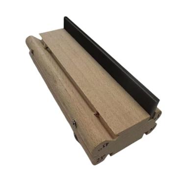 Imagem de Dynwave Lima de chanfradura para trastes, ferramenta de luthier em madeira para instrumentos, Tipo B