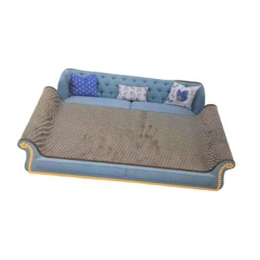 Imagem de Bothyi Placa arranhadora para gatos, sofá-cama ondulado, sofá doméstico de papelão, sala de estar, cama para animais de estimação para gatos que dormem em, Céu Azul