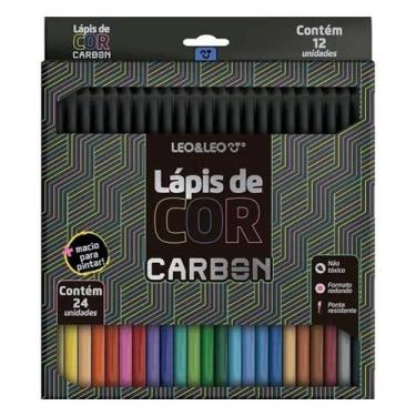 Imagem de Lápis de Cor Carbon Line 4431 24 Cores - Leo&Leo - Tendtudo