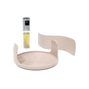 Imagem de Acessórios Air Fryer Electrolux Separador de alimentos, Bandeja de silicone e Spray borrifador de óleo