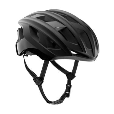 Imagem de KiBcsLic Capacete de bicicleta Capacete de bicicleta Acessórios de ciclismo portátil para atividades ao ar livre, Black L