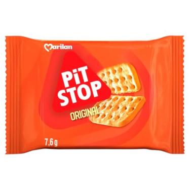 Imagem de Kit 60 Sachês Biscoito Pit Stop Original Marilan 7,6g