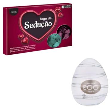 Imagem de Kit Jogo da Sedução com Vibrador Golfinho e Egg Masturbador Masculino (Jogo + Ovo Egg Masturbador)