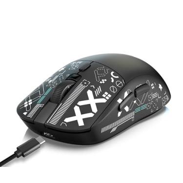 Imagem de Mouse Gamer T90 Sem Fio, Preto, Recarregável, Iluminação RGB, Bluetooth