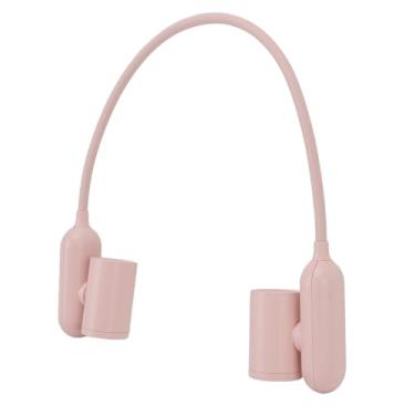 Imagem de AUNMAS Fã Pessoal Vestível, Portátil 3 Velocidades Sem Lâmina USB Fan Silencioso Pescoço para Casa, Escritório, Viagem, Atividades Ao Ar Livre (Róseo)