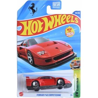 Imagem de Hot Wheels Ferrari F40 Competizione, HW Exotics 4/5 [red] 198/250
