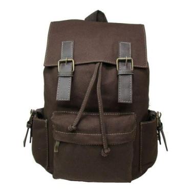 Imagem de Bolsa Mochila Em Lona Resistente Nacional Masculino Feminino - CDP, Ma