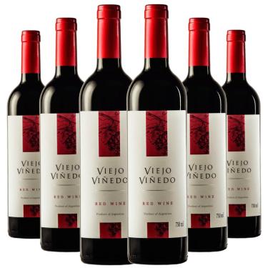 Imagem de Kit Caixa Fechada 6 Garrafas Viejo Viñedo