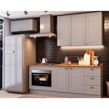 Imagem de Cozinha Modulada Henn Americana 6 Peças (2Aéreos+2Balcões+2Complemento