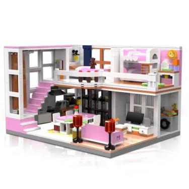 Imagem de Conjunto de blocos de construção Hallisun Friends House Nice Rooms 122