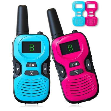 Imagem de Walkie Talkies Hetyue, 2 unidades para crianças de 3 a 12 anos, de lon