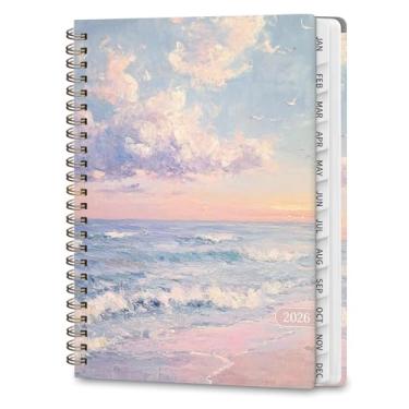 Imagem de Agenda 2026, agenda de calendário semanal e mensal, janeiro de 2026 a dezembro de 2026, planejamento acadêmico de capa dura para material escolar de escritório e acessórios de mesa - A5 (15 x 21 cm)