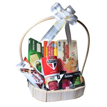 Imagem de Cesta Café da Manhã Times de Futebol Produtos Importados - Cesta de Pr