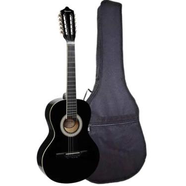 Imagem de Viola Acústica GIANNINI VS-14BK Preta + Capa