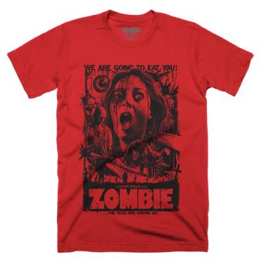 Imagem de Camiseta ROCKINSTONE Zombie We Are Going To Eat You Halloween