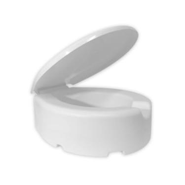 Imagem de Assento Sanitario Elevado, Assento Sanitario Almofadado, 13cm Tampa Vaso P/Idosos Pessoas C/Deficiência Pós Cirurgia(7,5cm)