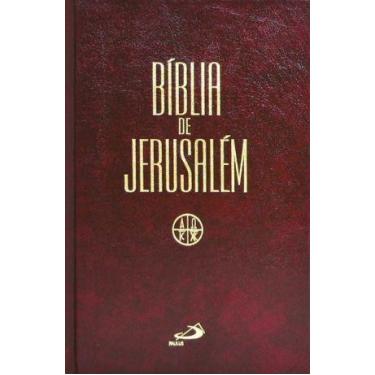 Imagem de Bíblia de Jerusalém Grande Encadernada Paulus Editora