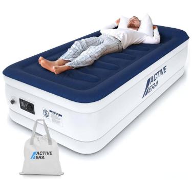 Imagem de Cama Colchão Inflável Cama Bomba de Ar Embutida Altura 50, ACTIVE ERA, Branco