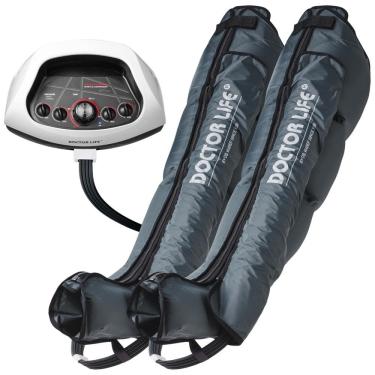 Imagem de Massageador Elétrico de Compressão para Pernas, Bivolt, DOCTOR LIFE SP 2000, Azul