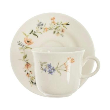 Imagem de Xicara De Cha Flora 220 Ml 15 Cm Tra Home Style