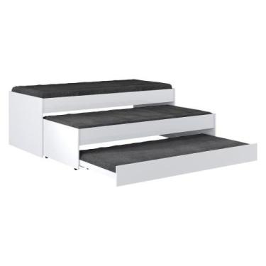 Imagem de Tricama Para Colchão 88 X 188 Cm Branca - MULTIMOVEIS